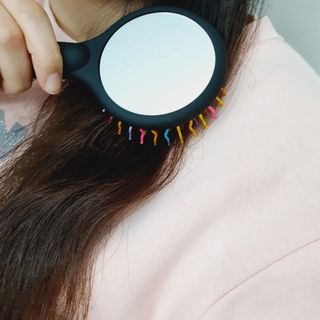 아이캔디 레인보우 볼륨S  브러쉬 미디엄 블랙 — 5점을 준 리뷰어가 2021년 1월 올린 사용 사진