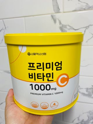 서울약사신협 프리미엄비타민C1000_2.5G x 100포 — 5점을 준 리뷰어가 2021년 1월 올린 사용 사진