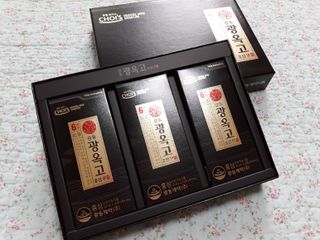 [광동제약] 광동 광옥고 홍삼 본 30포+쇼핑백 증정 — 4.5점을 준 리뷰어가 2021년 11월 올린 사용 사진