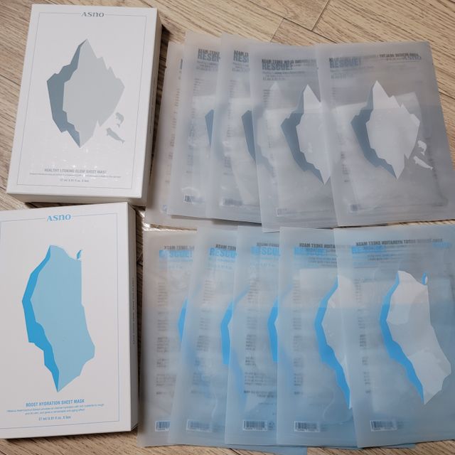 레스큐 부스트 하이드레이션 시트마스크 리뷰 사진