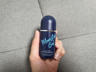 [바록스] 류현진 올인원 바디릴렉싱 몬스터겔 50ml — 5점을 준 리뷰어가 2021년 3월 올린 사용 사진