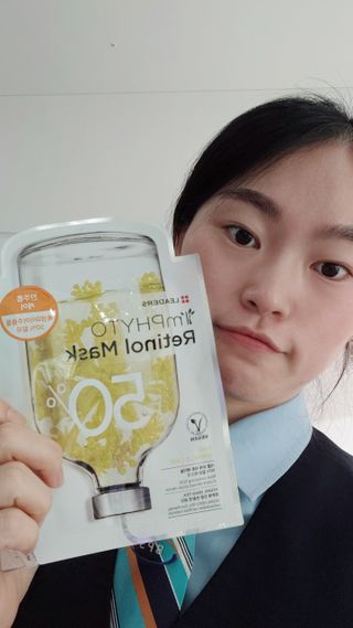 리더스코스메틱 리더스 아임피토 마스크 6종 — 5점을 준 리뷰어가 2021년 10월 올린 사용 사진