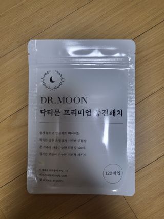 [닥터문] 프리미엄 동전패치 멘톨향 120매 — 4점을 준 리뷰어가 2022년 7월 올린 사용 사진