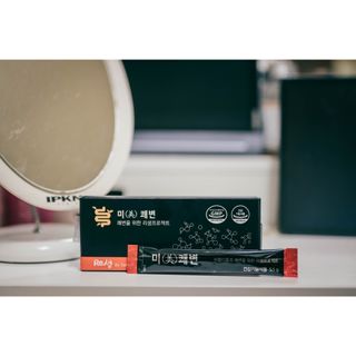새롬바이오 리생 [미쾌변] 차전자피 식이섬유 건강기능식품 3팩 — 5점을 준 리뷰어가 2021년 6월 올린 사용 사진