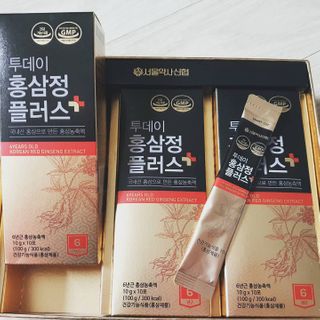 서울약사신협_투데이홍삼정플러스스틱_10g x 30포 — 5점을 준 리뷰어가 2021년 3월 올린 사용 사진