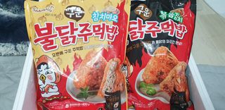 삼양냉동 [삼양] 불닭참치마요구운주먹밥+불닭볶음김치구운주먹밥 2세트구성 — 4.5점을 준 리뷰어가 2021년 2월 올린 사용 사진