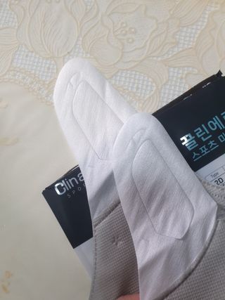 끌린에르 스포츠 귀편한 새부리형 마스크 — 5점을 준 리뷰어가 2022년 2월 올린 사용 사진