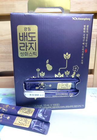 광동생활건강 나우 [광동] 배도라지 쌍화스틱 10mL x 100포 — 5점을 준 리뷰어가 2023년 11월 올린 사용 사진
