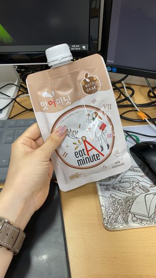 뉴트리그랩 잇어미닛, eatAminute — 5점을 준 리뷰어가 2021년 8월 올린 사용 사진