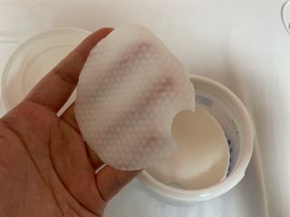 키노닉스 카모 클렌징 패드 — 5점을 준 리뷰어가 2021년 8월 올린 사용 사진
