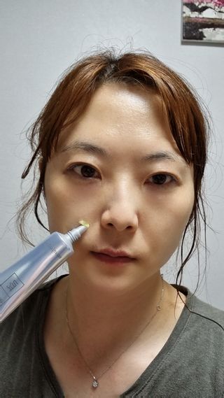 [NEW_버진팜스 깨죽크림] 쓱- 바르면 잡티가 사라지는 광/톤/결 비타민크림 — 5점을 준 리뷰어가 2021년 9월 올린 사용 사진