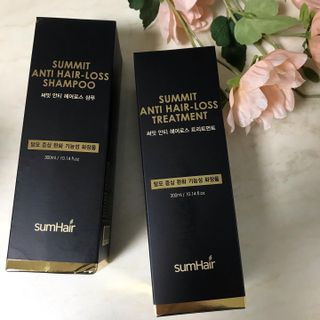 썸헤어 / SUMHAIR 썸헤어  써밋 안티 헤어로스 샴푸+트리트먼트 — 5점을 준 리뷰어가 2021년 6월 올린 사용 사진