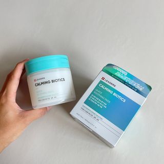 리더스코스메틱 리더스 카밍 바이오틱스 퀵 수딩 패드 — 5점을 준 리뷰어가 2022년 7월 올린 사용 사진