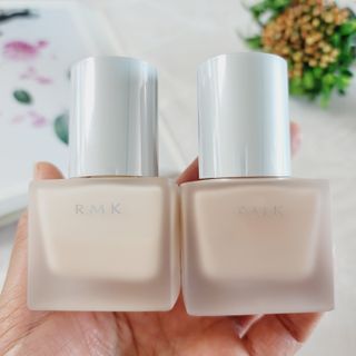 [RMK] 메이크업 베이스 + 리퀴드 파운데이션 — 5점을 준 리뷰어가 2021년 3월 올린 사용 사진