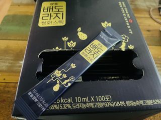 광동생활건강 나우 [광동] 배도라지 쌍화스틱 10mL x 100포 — 5점을 준 리뷰어가 2023년 11월 올린 사용 사진