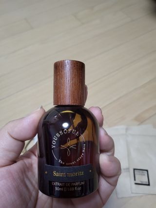 유쏘풀 익스프레 드 퍼퓸 50ml 4종  [세인트 모리츠] [베리섹시] [상탈 세콰이아] [엠포리아 코튼] 중 택 1 — 4.5점을 준 리뷰어가 2022년 3월 올린 사용 사진