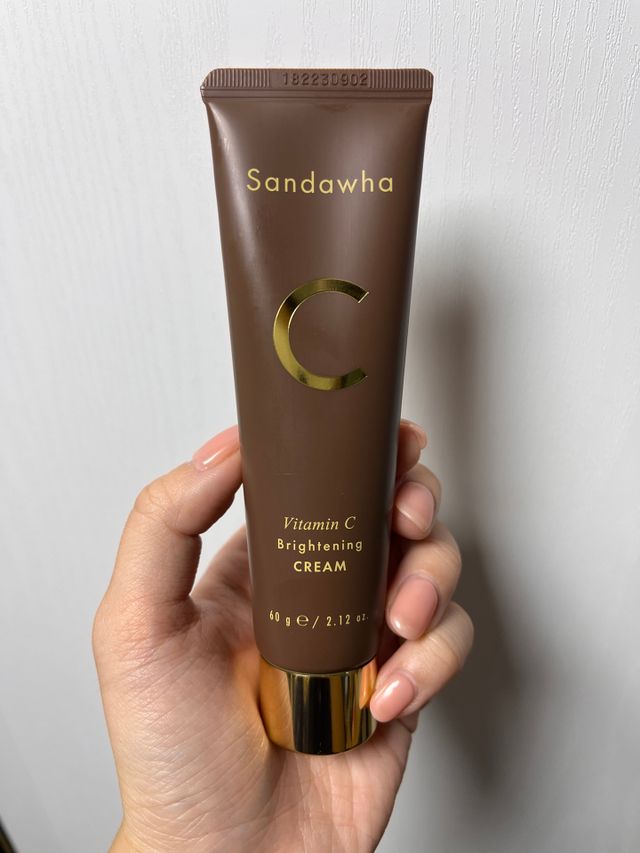 산다화 비타민C 화이트닝 크림 리뷰 사진