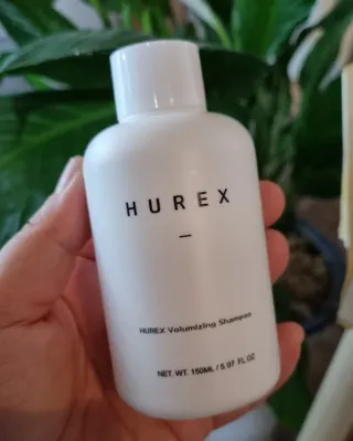 [HUREX] 휴렉스 볼류마이징 탈모완화 기능성 샴푸 150ml x 2개 — 3점을 준 리뷰어가 2021년 9월 올린 사용 사진
