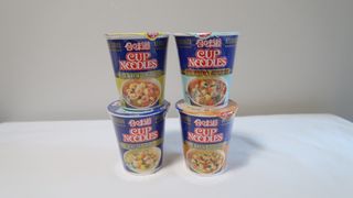 NISSIN 닛신 컵누들  4종 - 씨푸드오리지날, 씨푸드 스파이시, 씨푸드 커리, 씨푸드 XO소스 — 4.5점을 준 리뷰어가 2021년 12월 올린 사용 사진