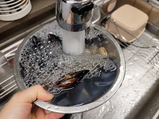 [푸딩팩토리] 바지락홍합탕 500g / 얼큰바지락홍합탕 590g — 5점을 준 리뷰어가 2022년 10월 올린 사용 사진