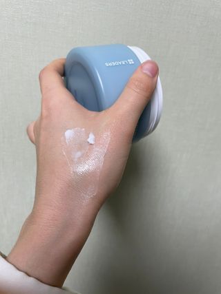 리더스코스메틱 리더스 카밍 클리어 밀크 필 클렌즈 밤 — 5점을 준 리뷰어가 2021년 2월 올린 사용 사진