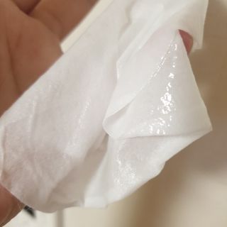 방방곳곳 편림초 수분진정 화이트닝 마스크팩 — 5점을 준 리뷰어가 2022년 10월 올린 사용 사진