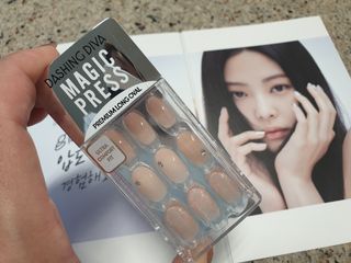 데싱디바 매직프레스 가을신상 롱오발_6종 중 택1 — 4점을 준 리뷰어가 2021년 9월 올린 사용 사진