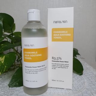 나나스킨 캐모마일아쿠아수딩토너 — 5점을 준 리뷰어가 2021년 8월 올린 사용 사진