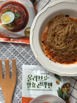 클린24시간 올리브 발효곤약면 찰비빔면 1세트-(3봉) — 5점을 준 리뷰어가 2023년 12월 올린 사용 사진