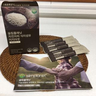슬림플래닛 차전자피 식이섬유 이지아웃 — 5점을 준 리뷰어가 2021년 9월 올린 사용 사진