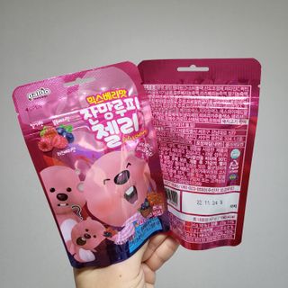 [팔도] 잔망루피젤리 믹스베리맛 42g 8개 — 5점을 준 리뷰어가 2022년 1월 올린 사용 사진