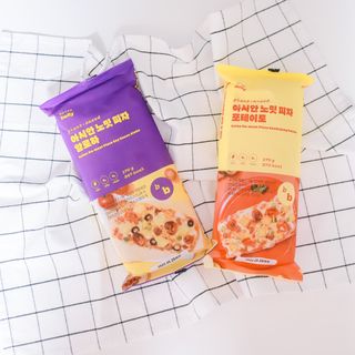 브라잇벨리 비건피자 [노밋피자알로하 & 노밋피자포테이토] 2가지맛 — 4점을 준 리뷰어가 2022년 7월 올린 사용 사진