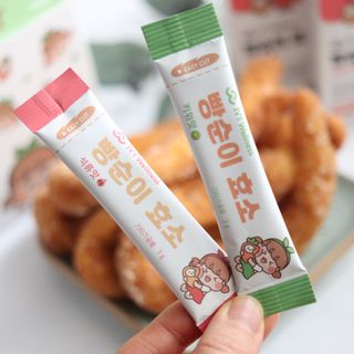 아이비웰니스 빵순이 식탁 위의 필수템! 빵순이 효소 키위맛 100포 + 석류맛 14포 (총 114포) — 5점을 준 리뷰어가 2023년 1월 올린 사용 사진
