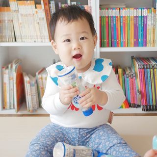 남양유업 [ 아인슈타인 ] 머리가 마시는 아인슈타인 킨더밀쉬 — 5점을 준 리뷰어가 2020년 12월 올린 사용 사진