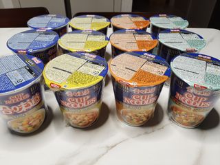 NISSIN 닛신 컵누들  4종 - 씨푸드오리지날, 씨푸드 스파이시, 씨푸드 커리, 씨푸드 XO소스 — 5점을 준 리뷰어가 2022년 11월 올린 사용 사진