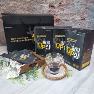 [이뮤니티플러스] 최고급녹용과 국내산 6년근 홍삼으로 활력업!!_ 활력UP삼 30포 1box — 5점을 준 리뷰어가 2022년 5월 올린 사용 사진