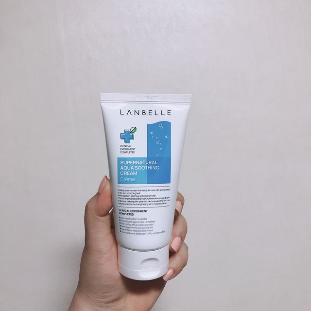 랑벨 수퍼내츄럴 아쿠아 수딩 크림 100ml 리뷰 사진