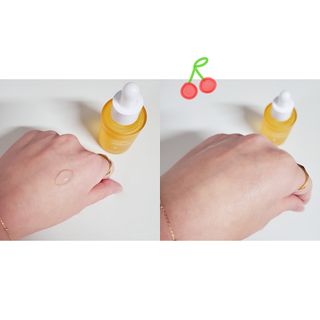 체르엠 스템앤셀 비타민 브라이트닝 에센스 30ml 1개 — 5점을 준 리뷰어가 2021년 10월 올린 사용 사진