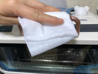 햅스 세균없는 주방 대형 2팩, HAPS sanitizer wipe — 5점을 준 리뷰어가 2022년 2월 올린 사용 사진
