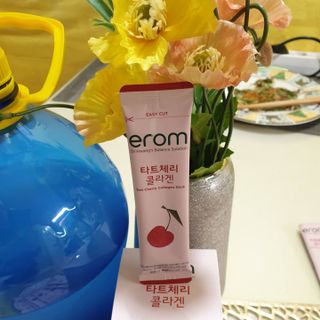 이롬 erom 타트체리 콜라겐 — 4점을 준 리뷰어가 2021년 3월 올린 사용 사진