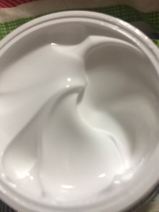 랑스레 매직피치 화이트닝 파워 화이트닝크림 — 3.5점을 준 리뷰어가 2021년 2월 올린 사용 사진