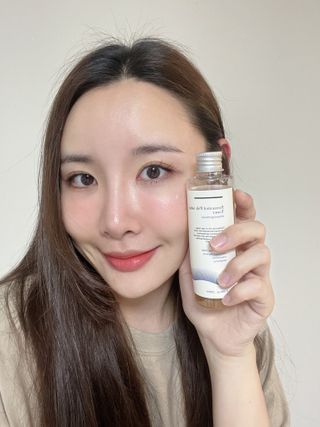 제주인디 폴리 인디고 발효 토너 (화이트닝 인텐스) — 4점을 준 리뷰어가 2023년 3월 올린 사용 사진