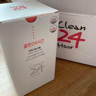 클린24시간 1BOX(5포) + 전용보틀(500ml) — 5점을 준 리뷰어가 2022년 8월 올린 사용 사진