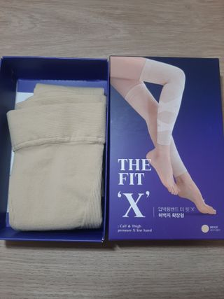 땡스마이레그 더핏X 압박밴드 허벅지확장형 — 5점을 준 리뷰어가 2022년 8월 올린 사용 사진