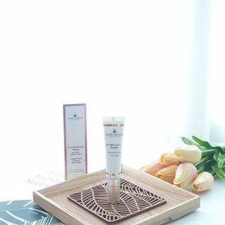산수시 일루미네이팅 펄 영양 다크서클 스틱 아이 크림 케어 15ml — 5점을 준 리뷰어가 2021년 6월 올린 사용 사진