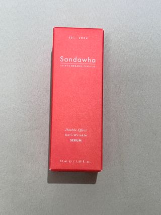 산다화 더블 이펙트 안티 링클 세럼 50ml — 3점을 준 리뷰어가 2023년 11월 올린 사용 사진