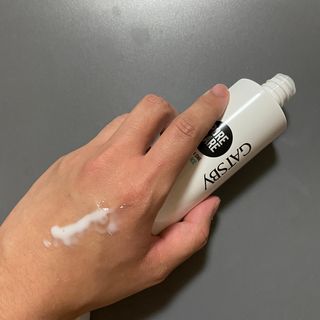 [갸스비] 명불허전, 남성을 위한 브랜드 갸스비의 올인원, 폼클렌징, 헤어오일 3종 — 4.5점을 준 리뷰어가 2021년 4월 올린 사용 사진