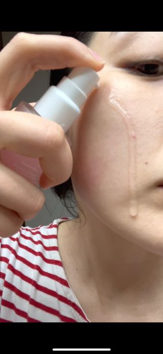 산다화 더블 이펙트 안티 링클 세럼 50ml — 5점을 준 리뷰어가 2023년 4월 올린 사용 사진