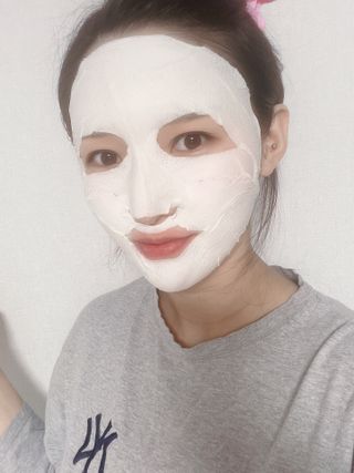 아이디플라코스메틱 페이스핏 플라스터 마스크 _ 리뉴얼 — 5점을 준 리뷰어가 2022년 4월 올린 사용 사진