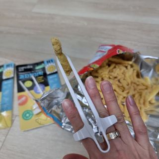칩스틱 과자젓가락 게이밍젓가락 2ea / KC인증 식품용 — 4점을 준 리뷰어가 2021년 11월 올린 사용 사진
